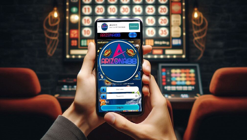 Memegang Smartphone untuk Bermain Togel